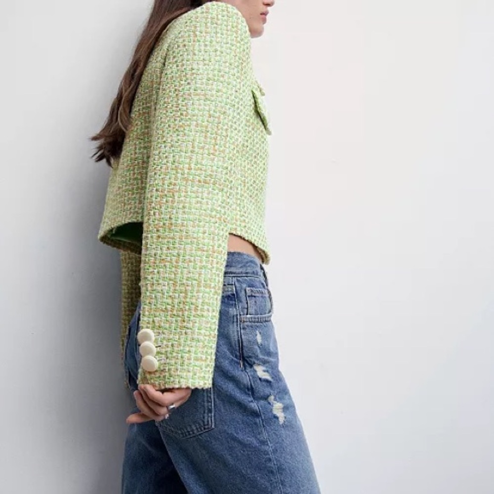 Mango Tweed Jacket - image 6